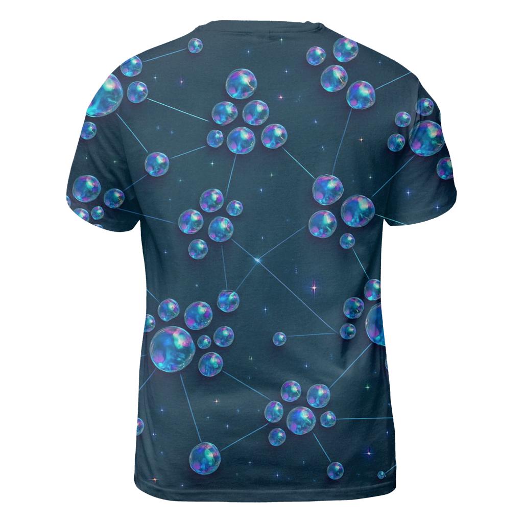 Iridescent Gem Constellation personalized full print shirts