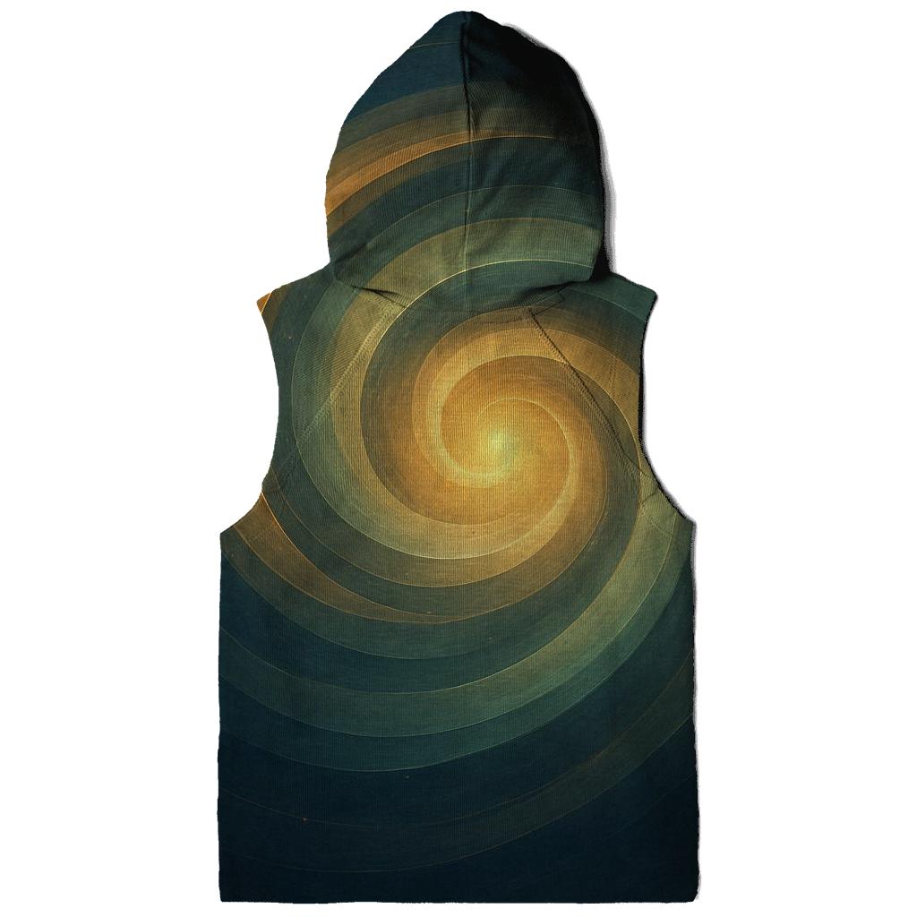 Luminous Spiral lightweight hoodies