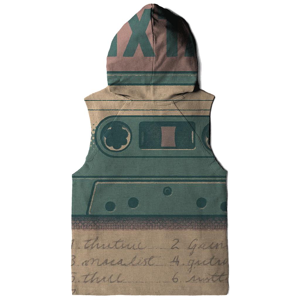 Faded Cassette Tape Album Cover graphic hoodies