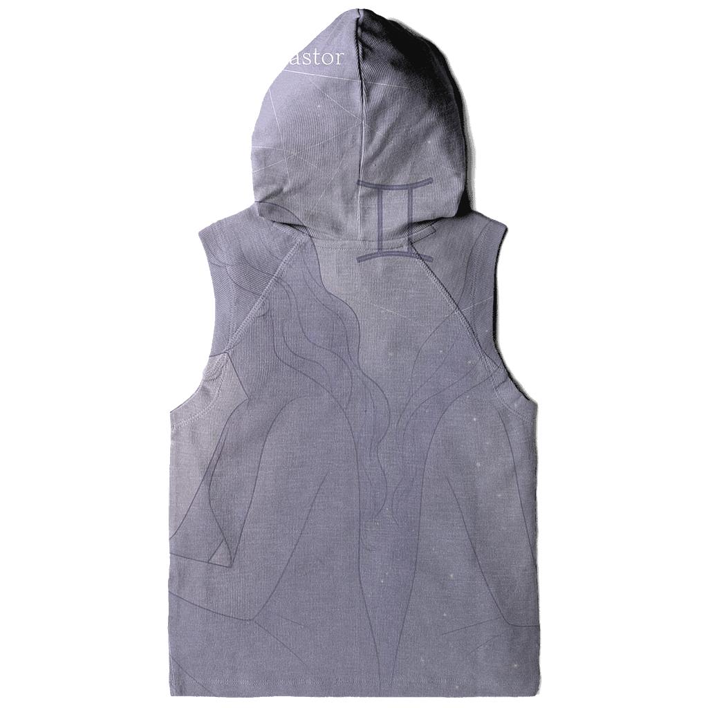 Ethereal Gemini Twins Portrait designer hoodies