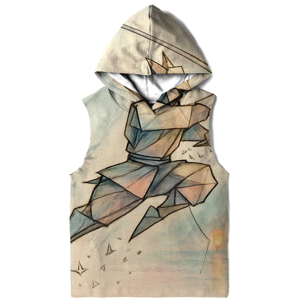 Paper Crane Samurai pullover hoodies