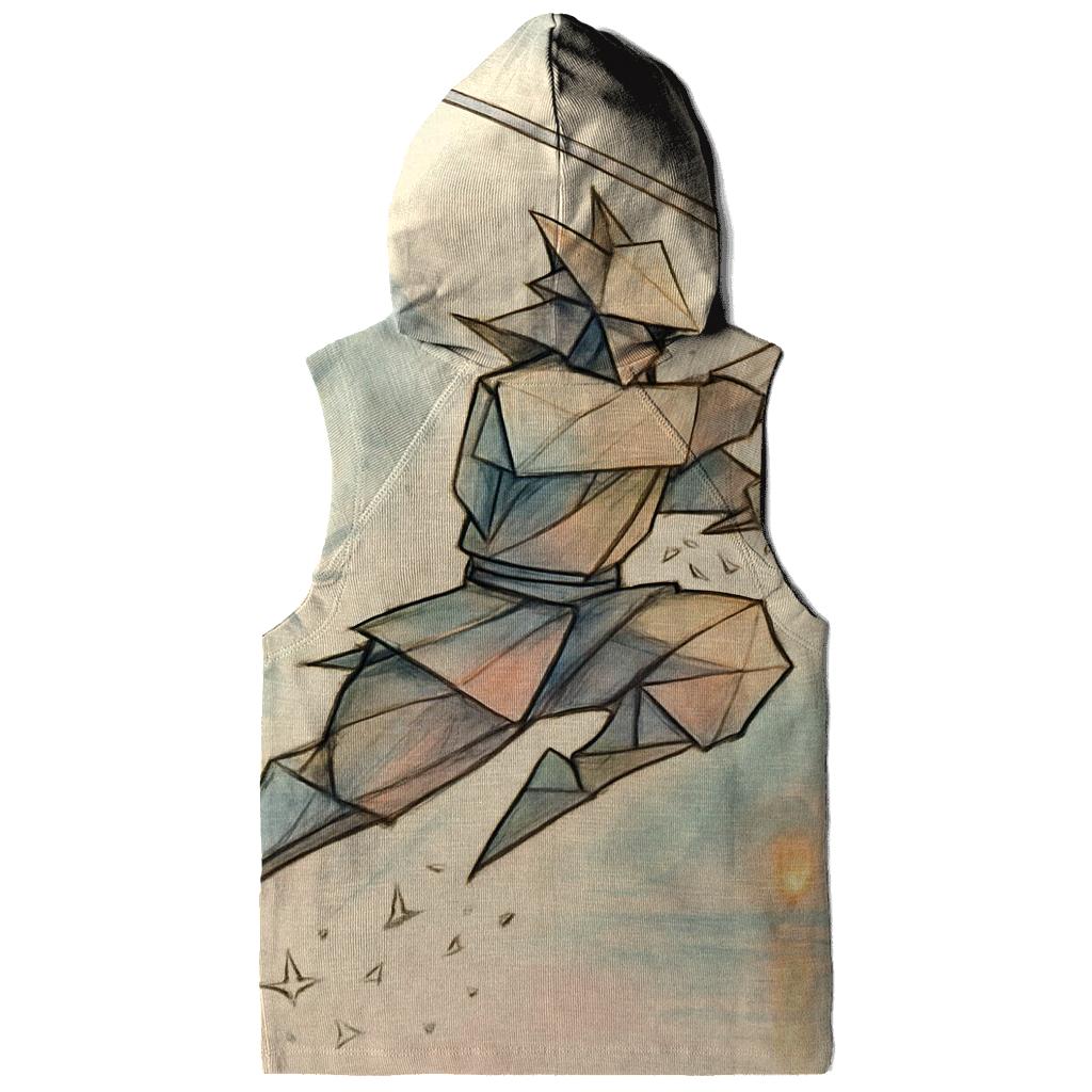 Paper Crane Samurai pullover hoodies