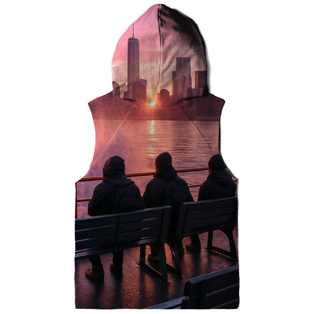 Ferry Wake Reflection pullover hoodies