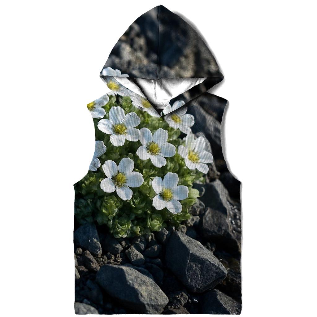 Alpine Saxifrage Snowmelt Ribbon pullover hoodies