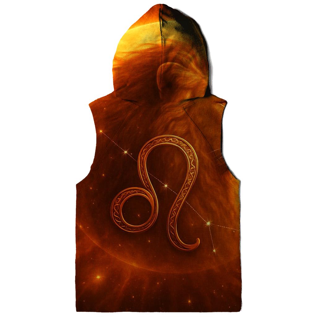 Leo Solar Flare Lion Artwork graphic hoodies