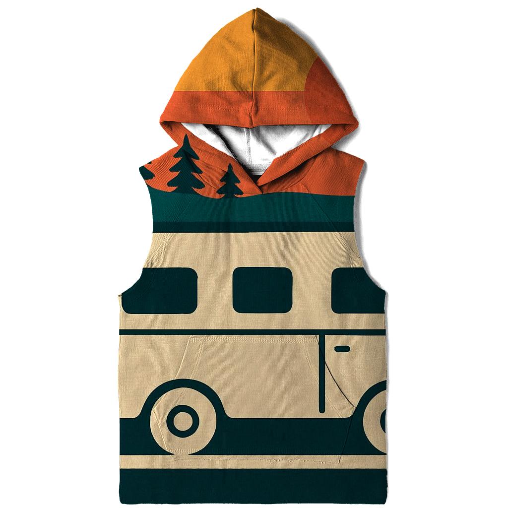 Retro Camper Sunset hoodie trends