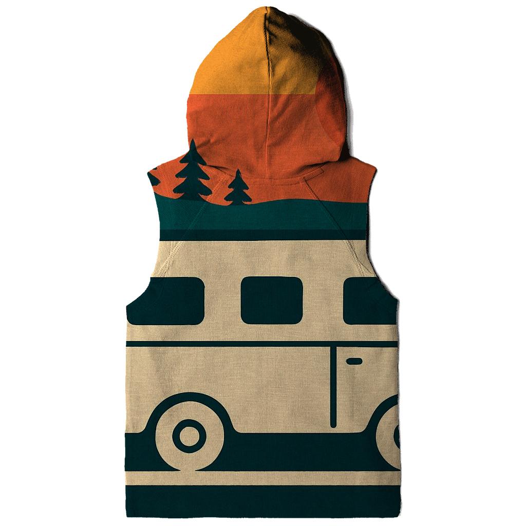 Retro Camper Sunset hoodie trends
