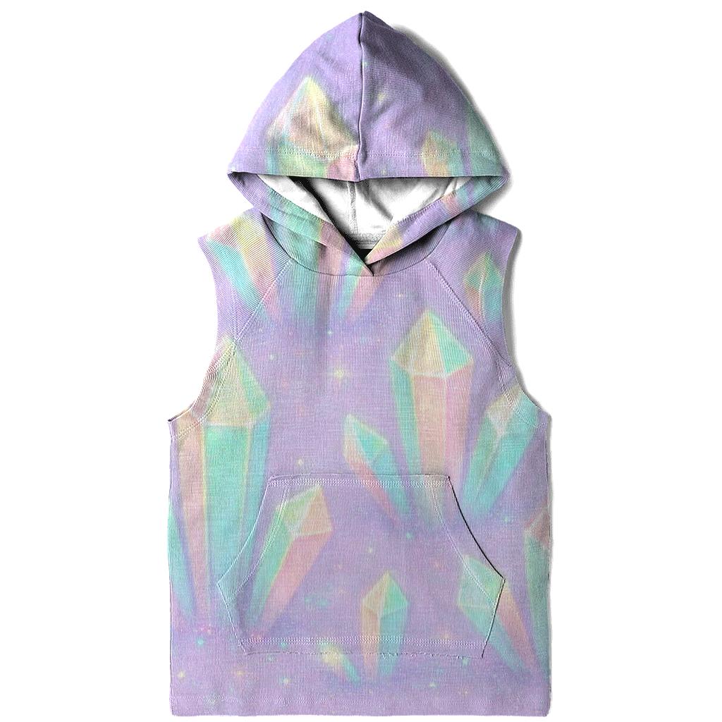 Pastel Prism Garden graphic hoodies