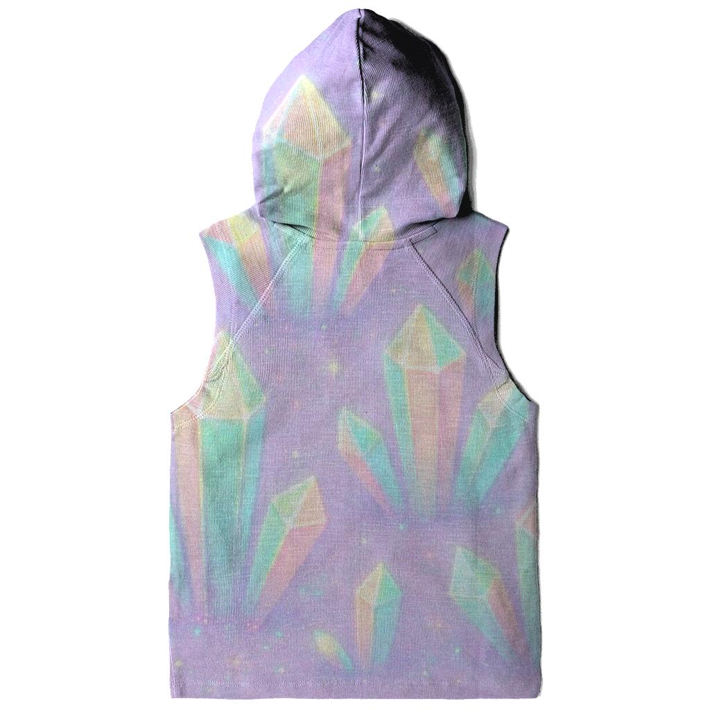 Pastel Prism Garden graphic hoodies