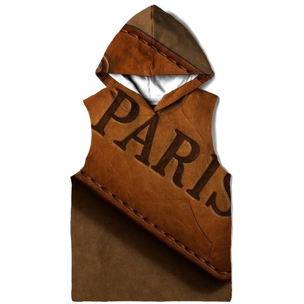 Weathered Leather Travel Tag hoodie trends