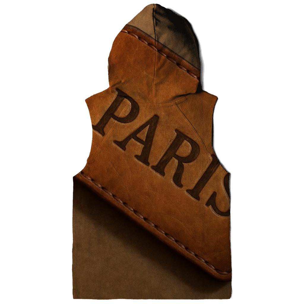 Weathered Leather Travel Tag hoodie trends
