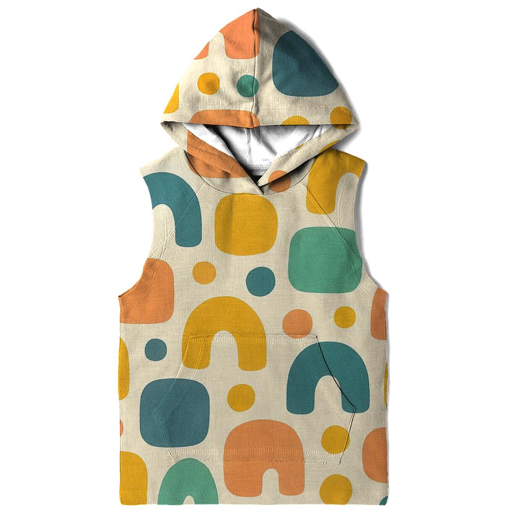 Funky Geometric Playground custom hoodies