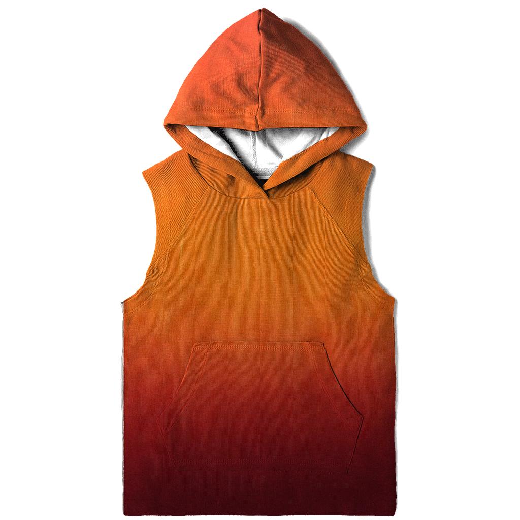 Overdye Sunset Ombre printed hoodies