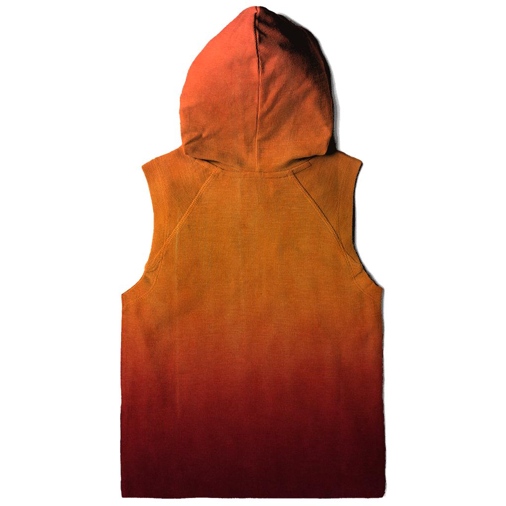 Overdye Sunset Ombre printed hoodies
