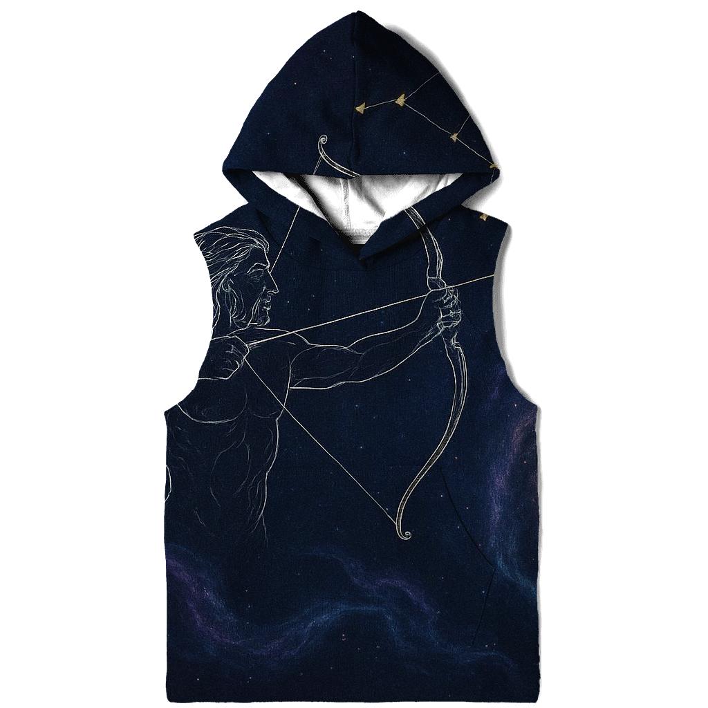 Sagittarius Archer Star Map heavyweight hoodies