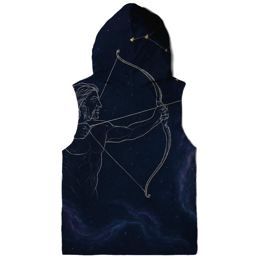 Sagittarius Archer Star Map heavyweight hoodies