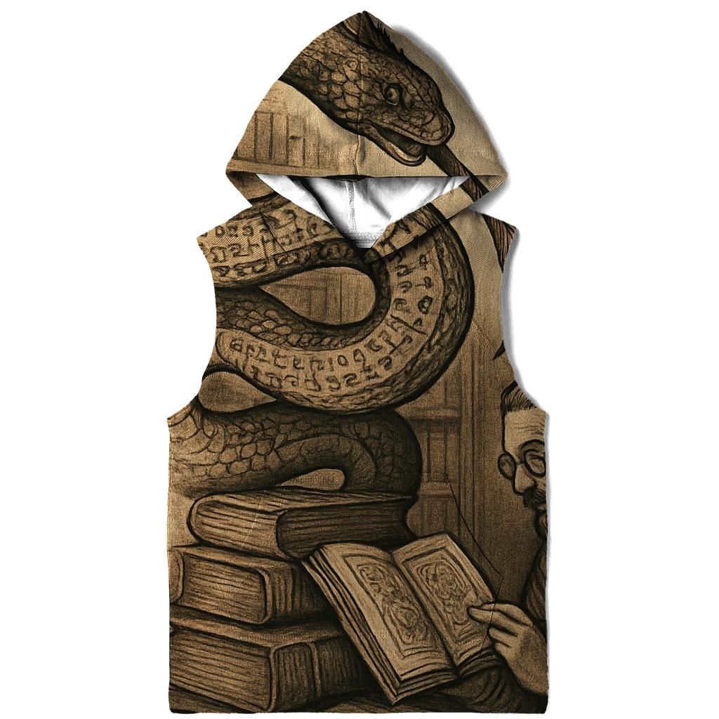 Archive Ouroboros Librarian lightweight hoodies