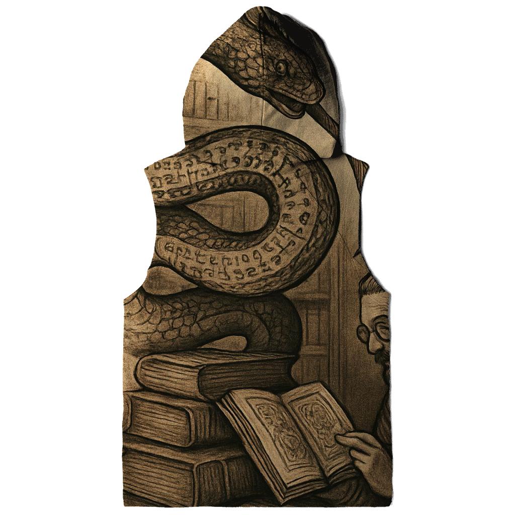 Archive Ouroboros Librarian lightweight hoodies