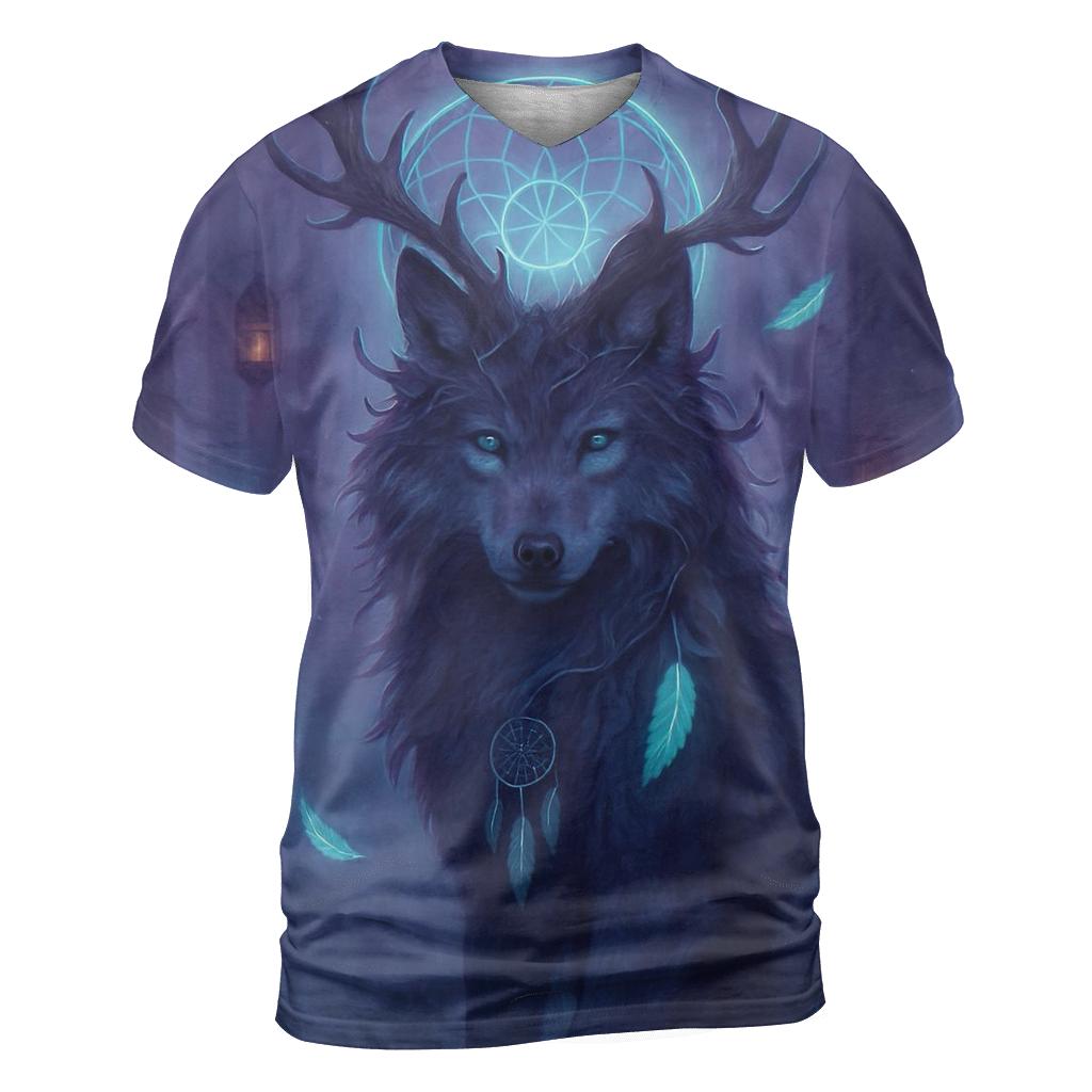 Elderwood Spirit vibrant all-over design tees