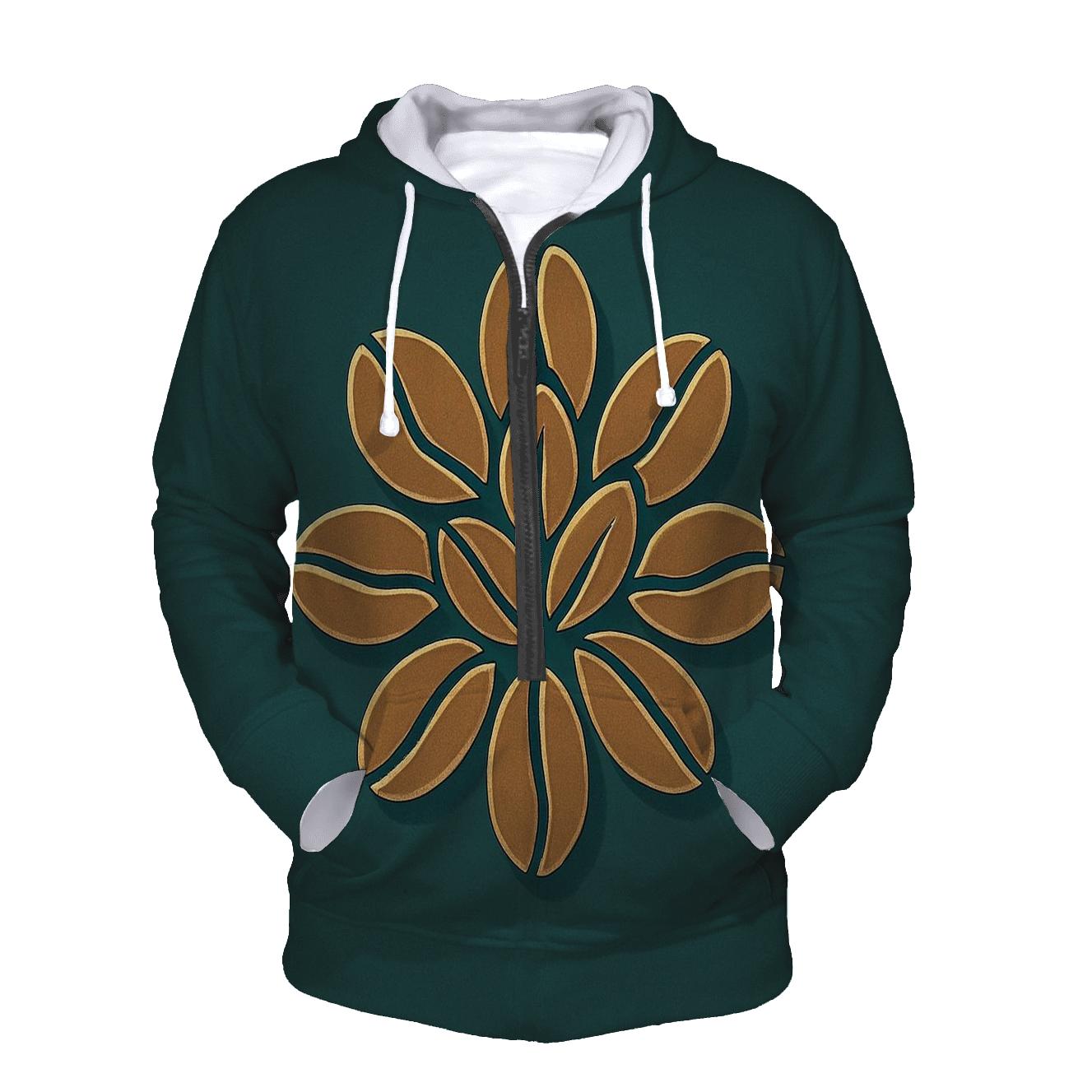 Bean Bloom graphic hoodies