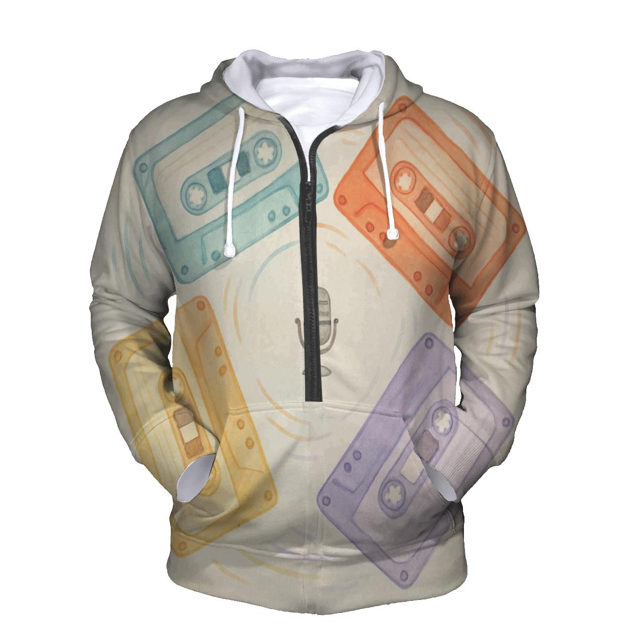 Cassette Carousel custom hoodies