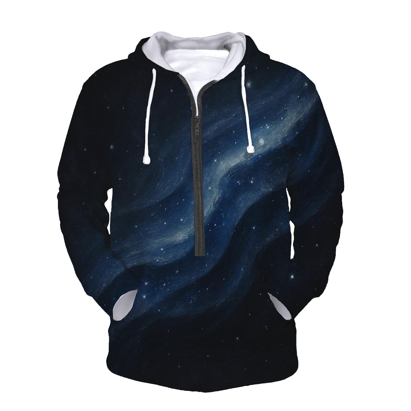 Midnight Stardust Wave heavyweight hoodies