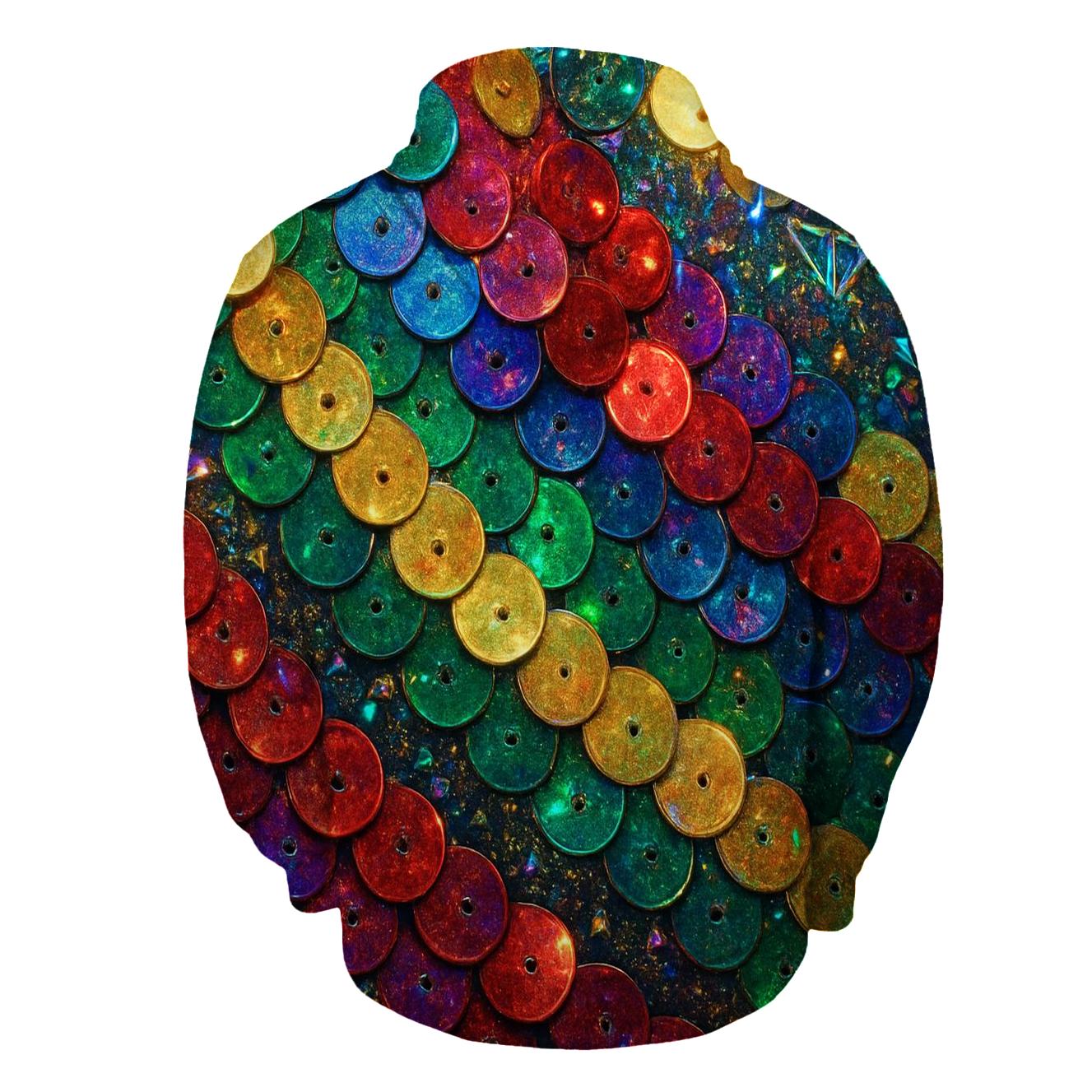 Prismatic Sequin Tide hoodie designs