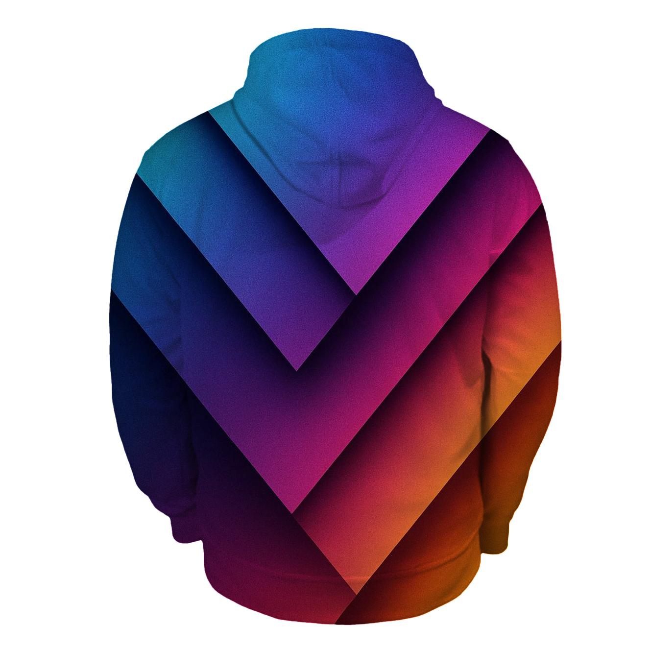 Chromatic Fold heavyweight hoodies