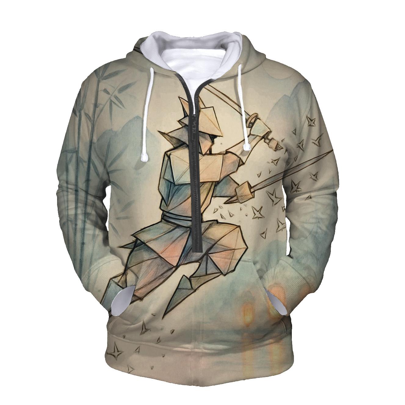 Paper Crane Samurai hoodie trends