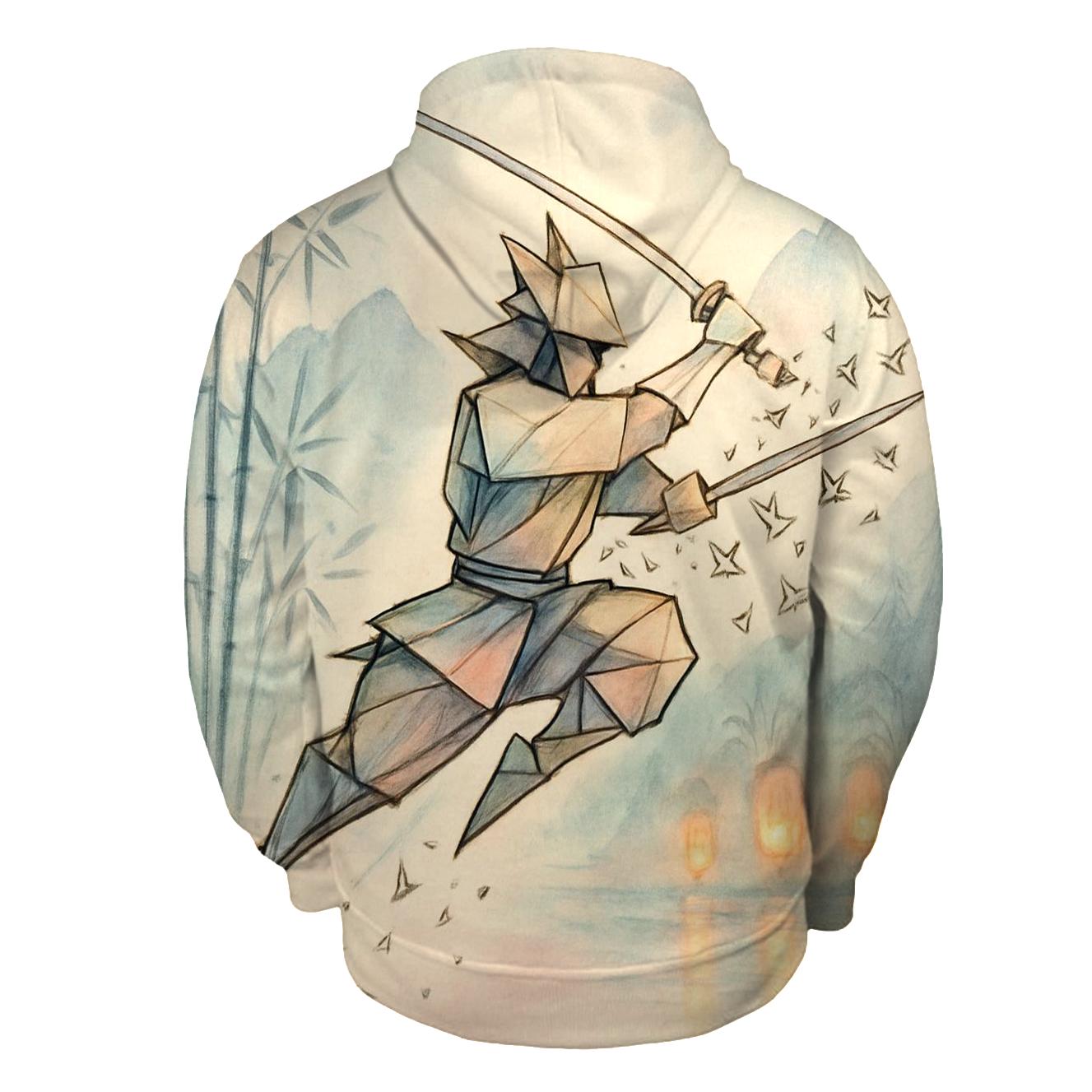 Paper Crane Samurai hoodie trends