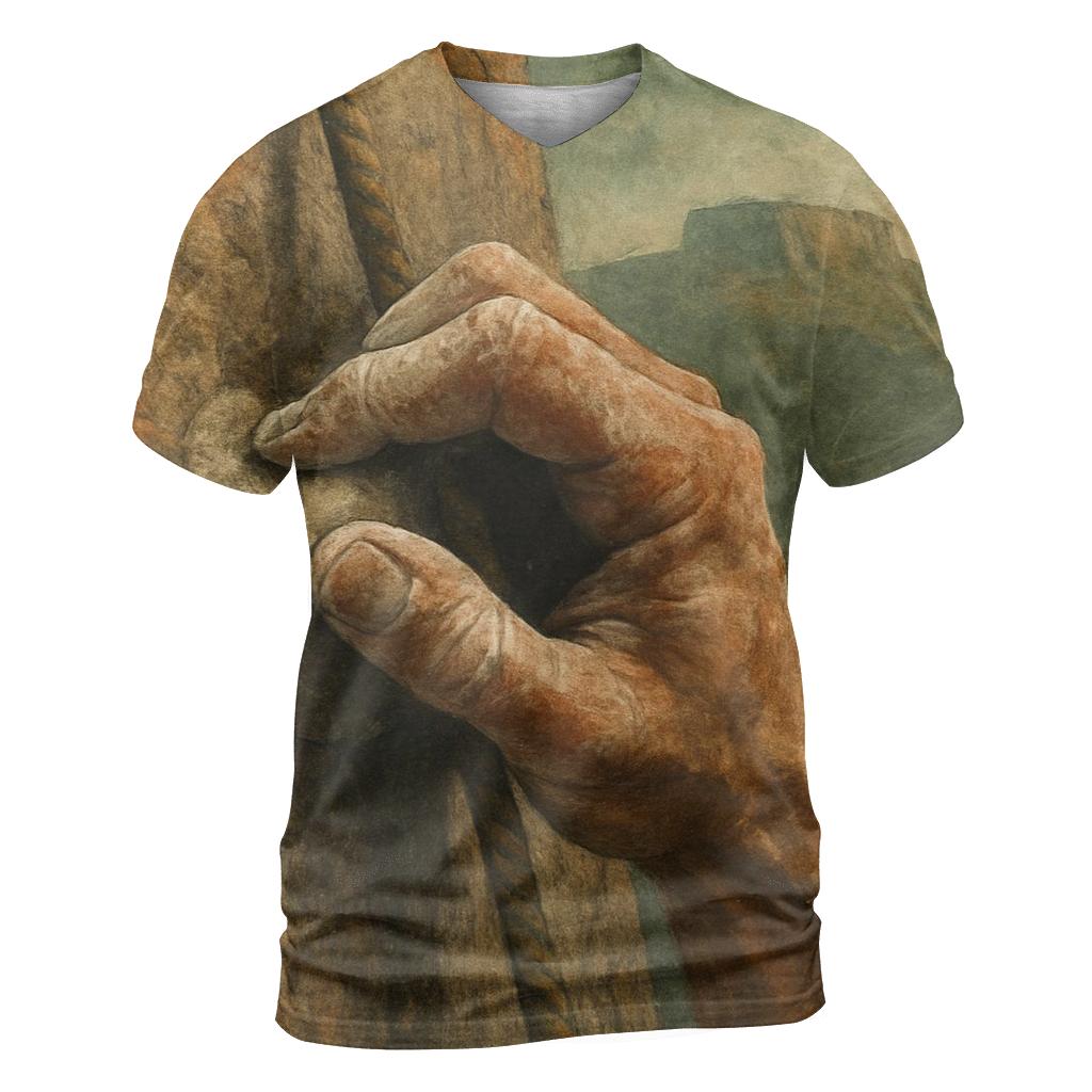 Rock Climbing Chalk Trail personalized full print shirts