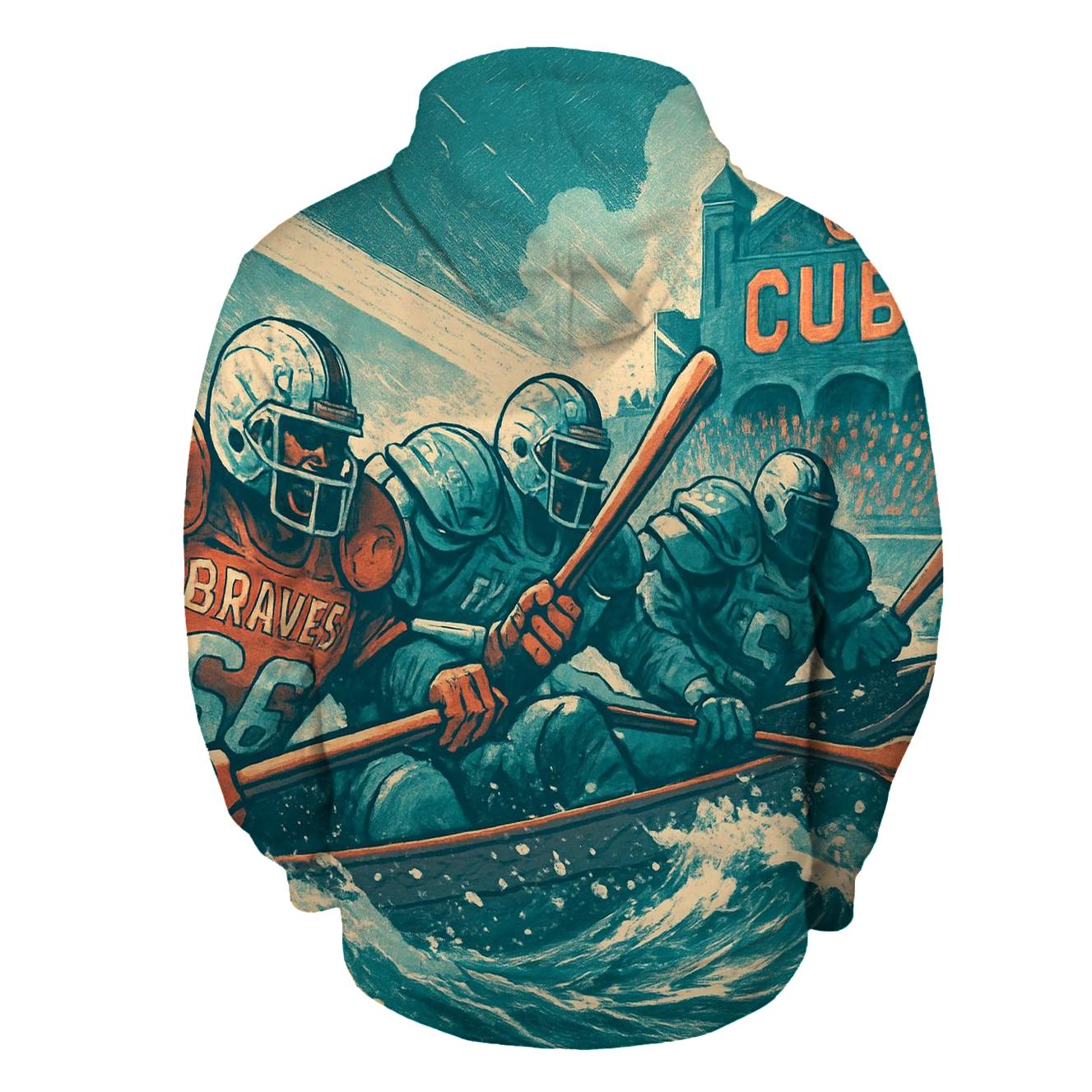 Harbor Rivalry Charge graphic hoodies