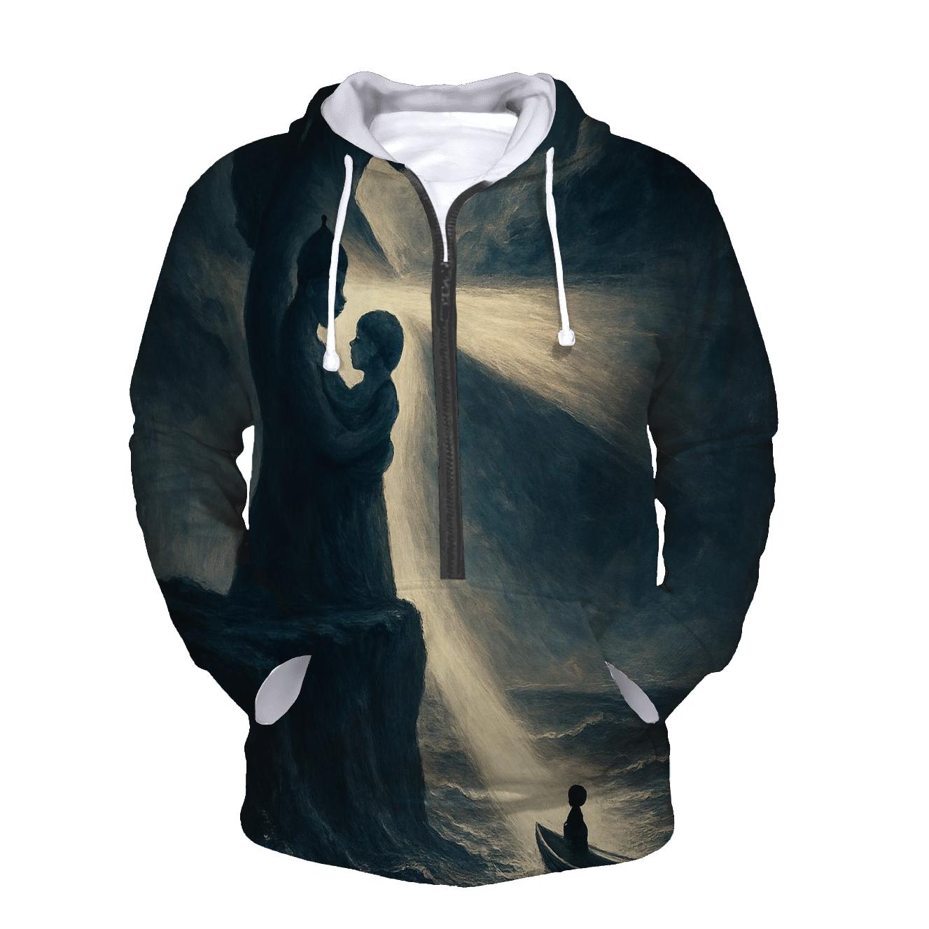 The Silent Lighthouse printed hoodies