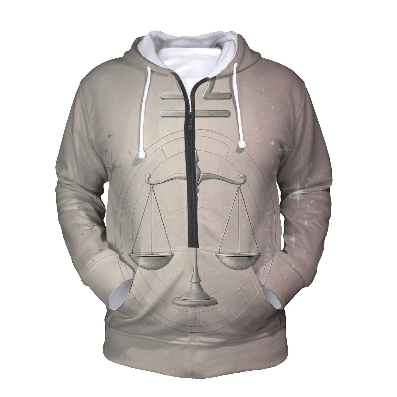 Libra Scales Balance Symbol hoodie designs