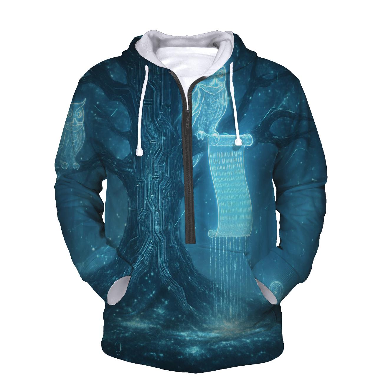 Binary Forest Sentinel hoodie styles