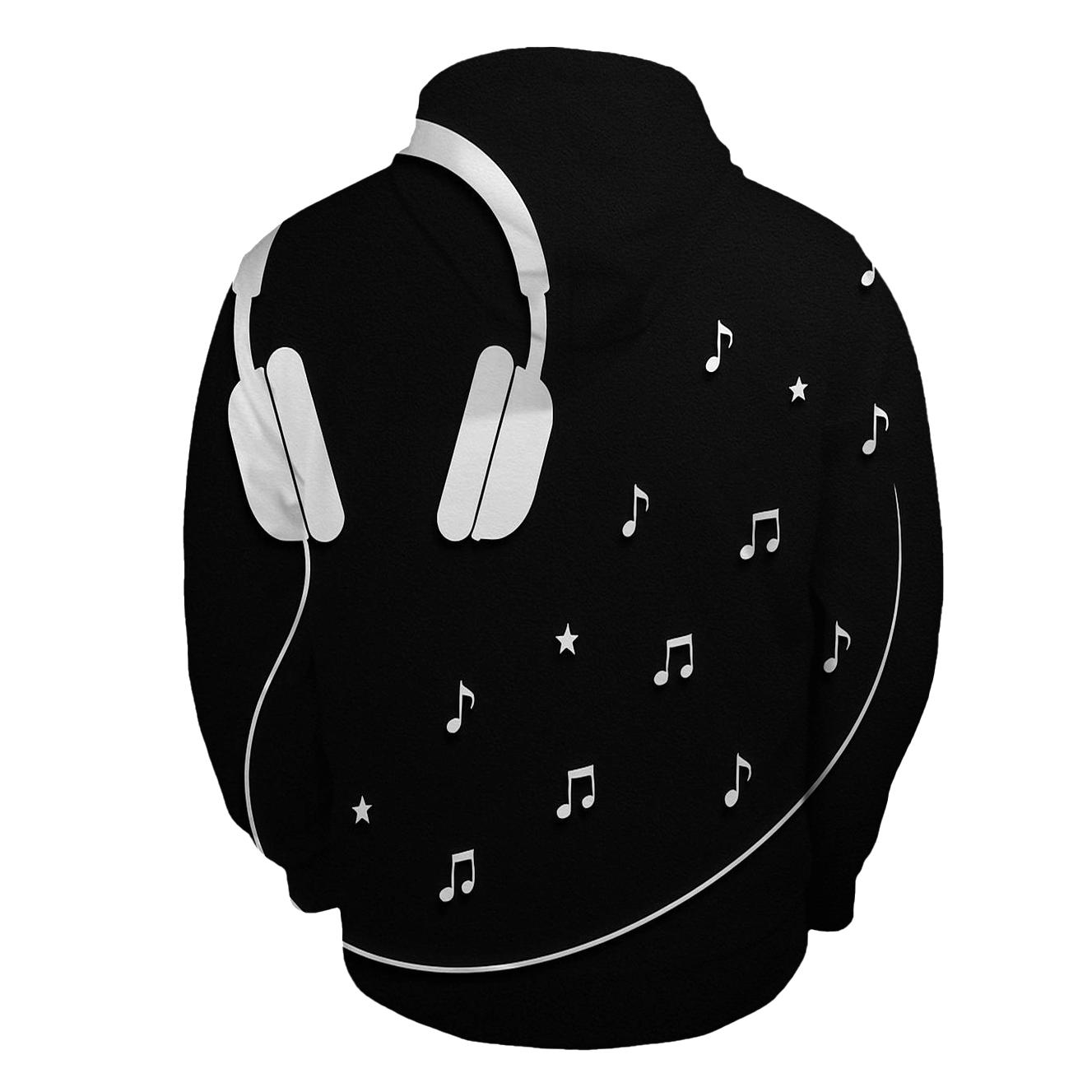 Headphone Constellation heavyweight hoodies