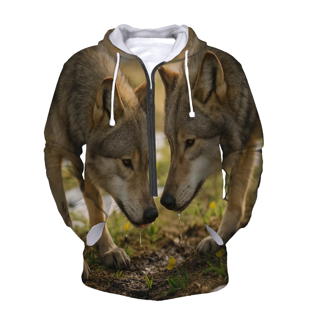 Snowmelt Tracking Pair custom hoodies
