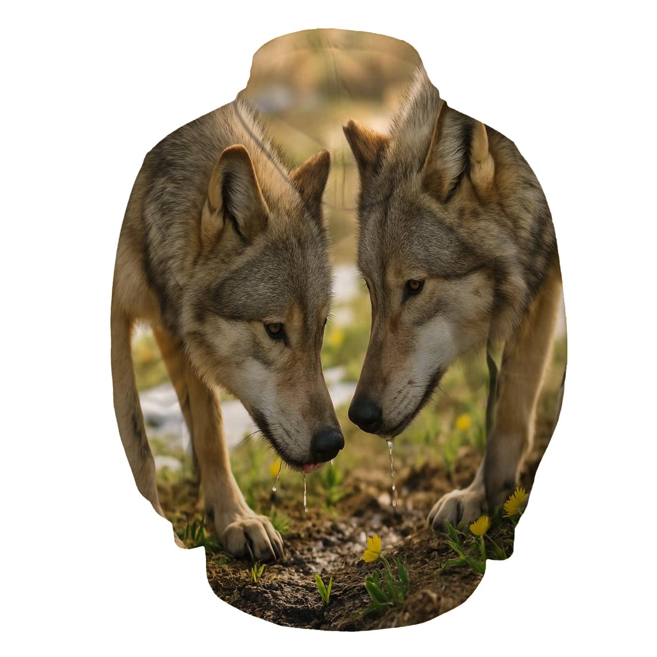 Snowmelt Tracking Pair custom hoodies