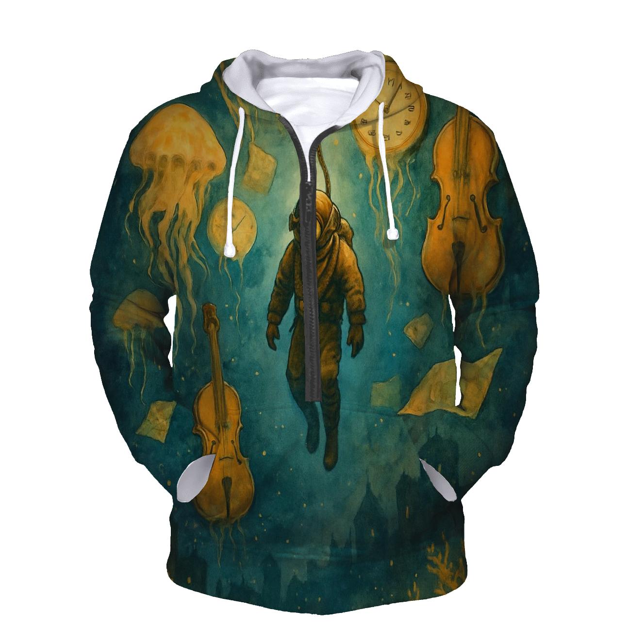 Saffron Dream Diver custom hoodies