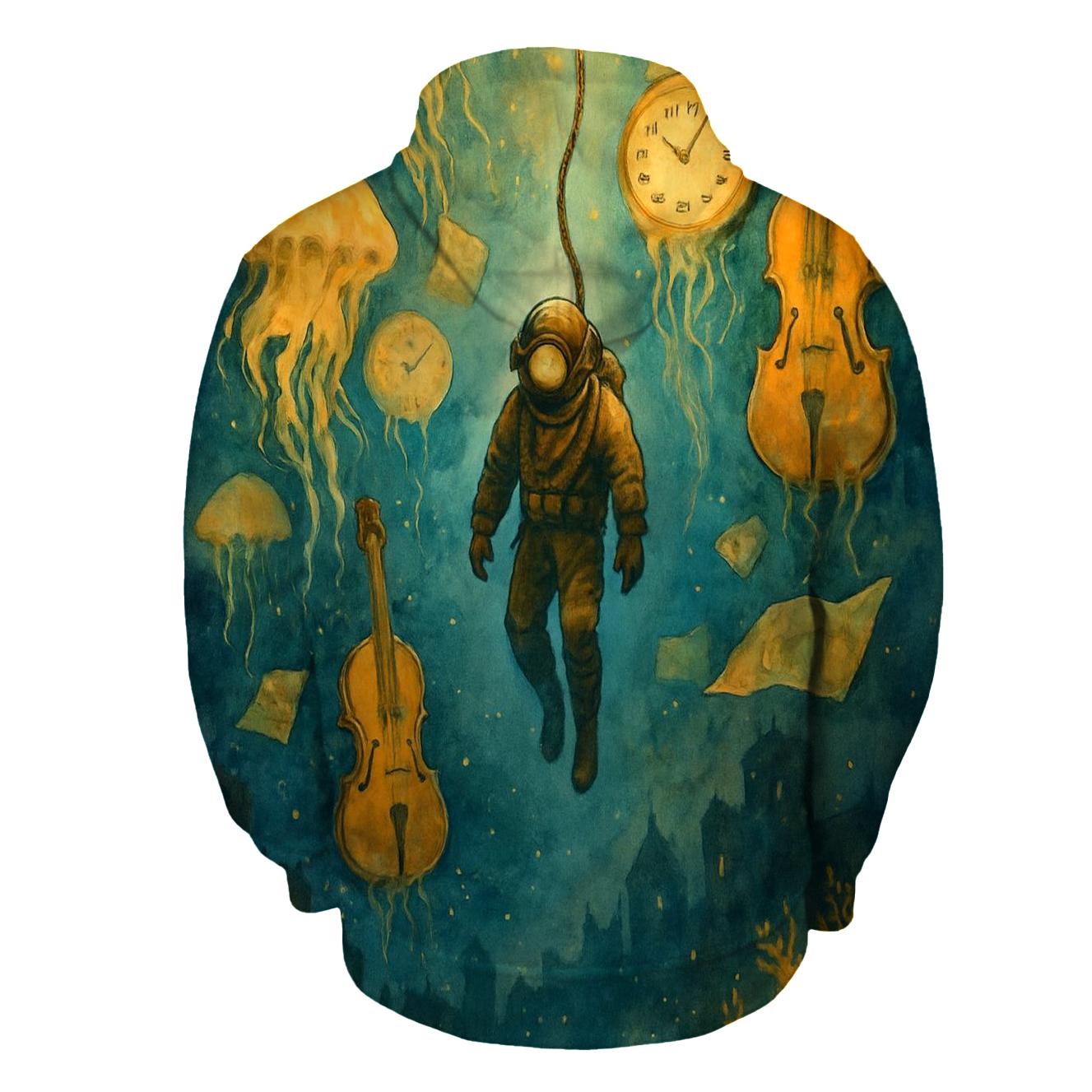 Saffron Dream Diver custom hoodies