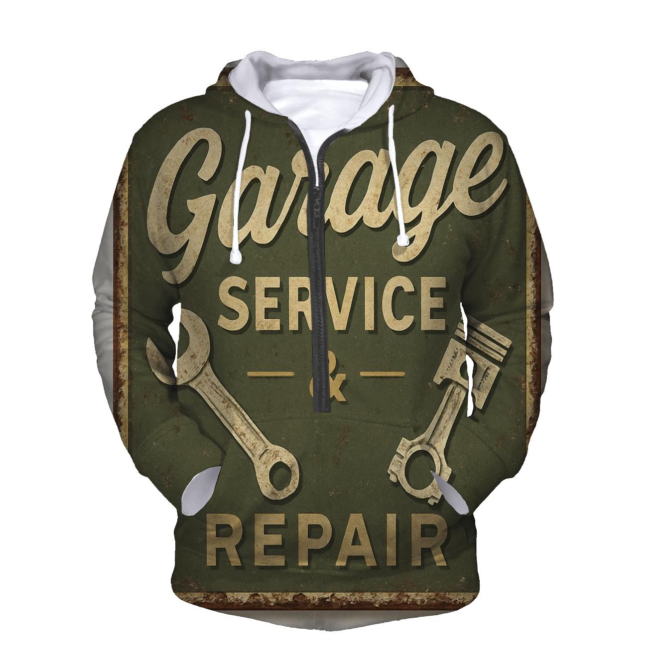 Antique Automotive Garage Plaque hoodie trends