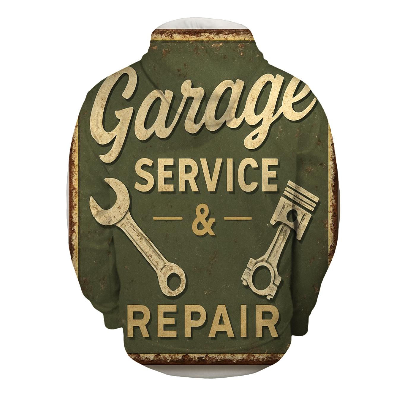 Antique Automotive Garage Plaque hoodie trends