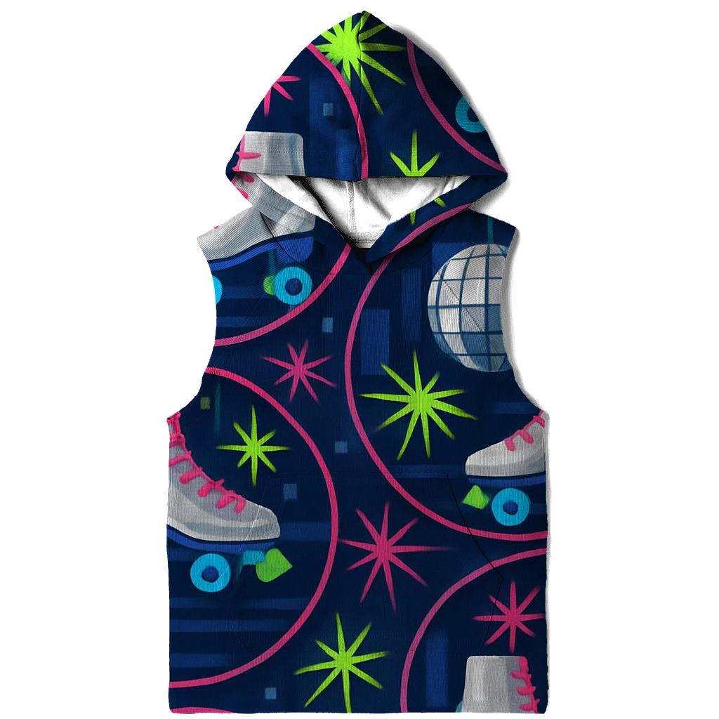 Chrome Roller Disco graphic hoodies