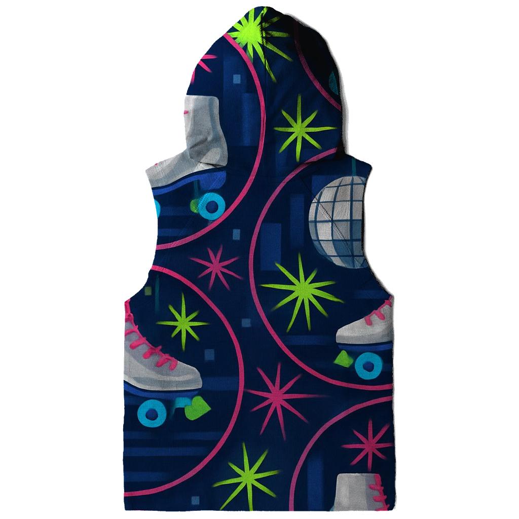 Chrome Roller Disco graphic hoodies