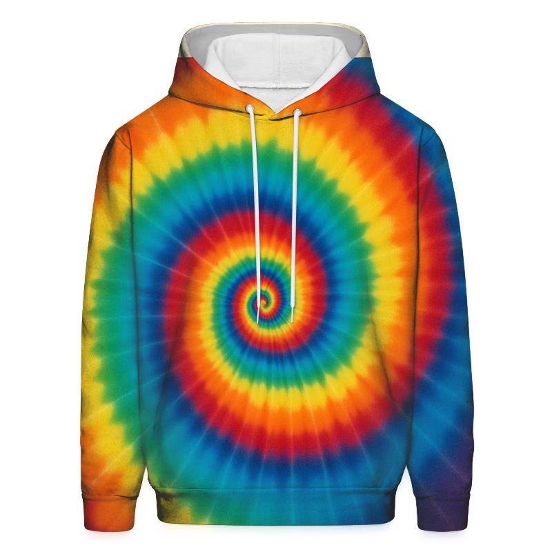 Classic Rainbow Spiral lightweight hoodies