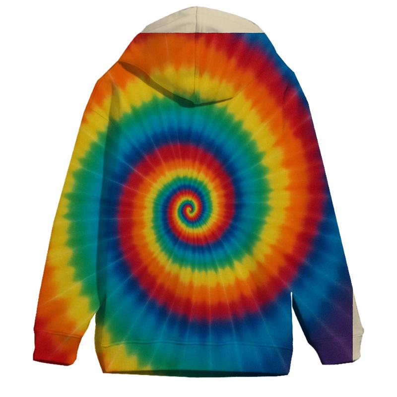 Classic Rainbow Spiral lightweight hoodies