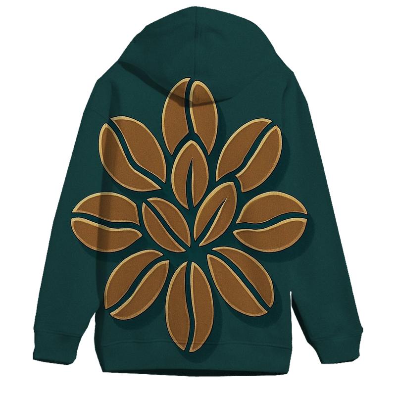 Bean Bloom embroidered hoodies
