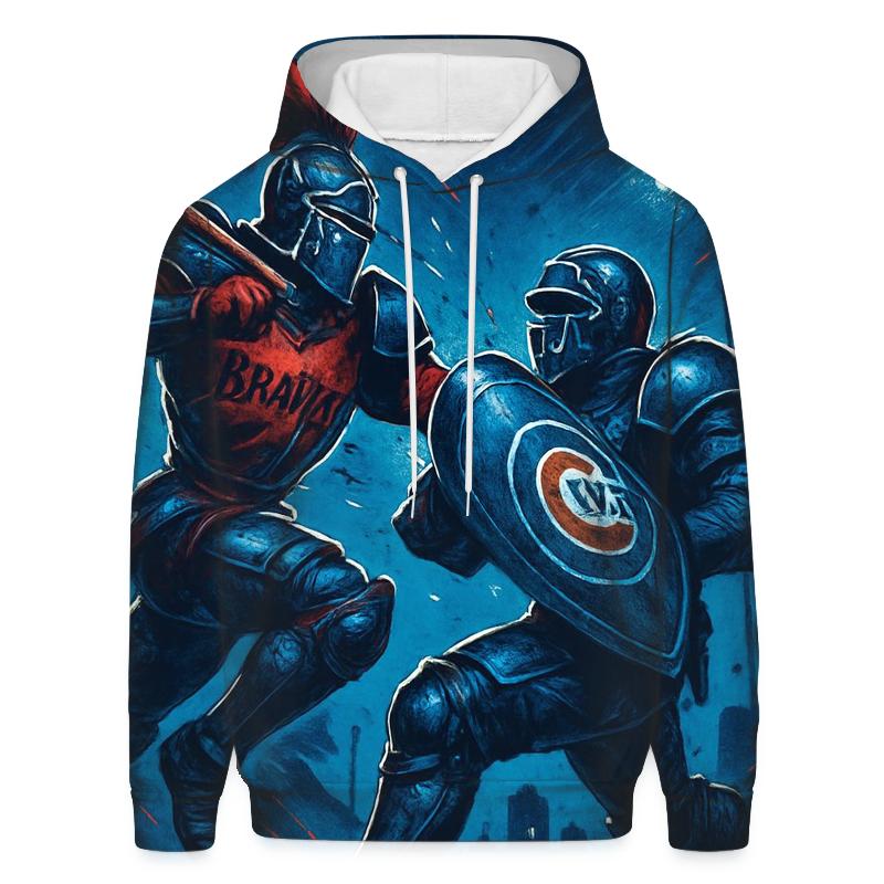 Midnight Diamond Duel designer hoodies