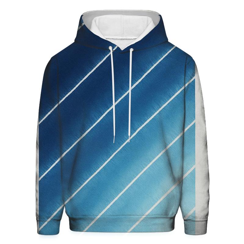 Indigo Arashi Diagonals hoodie trends