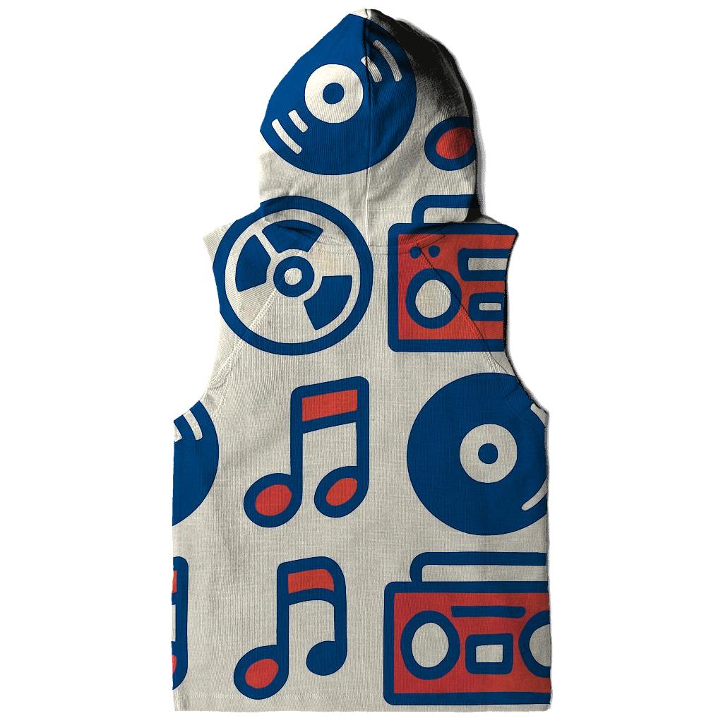 Boom Box Pop Pattern hoodies fashion